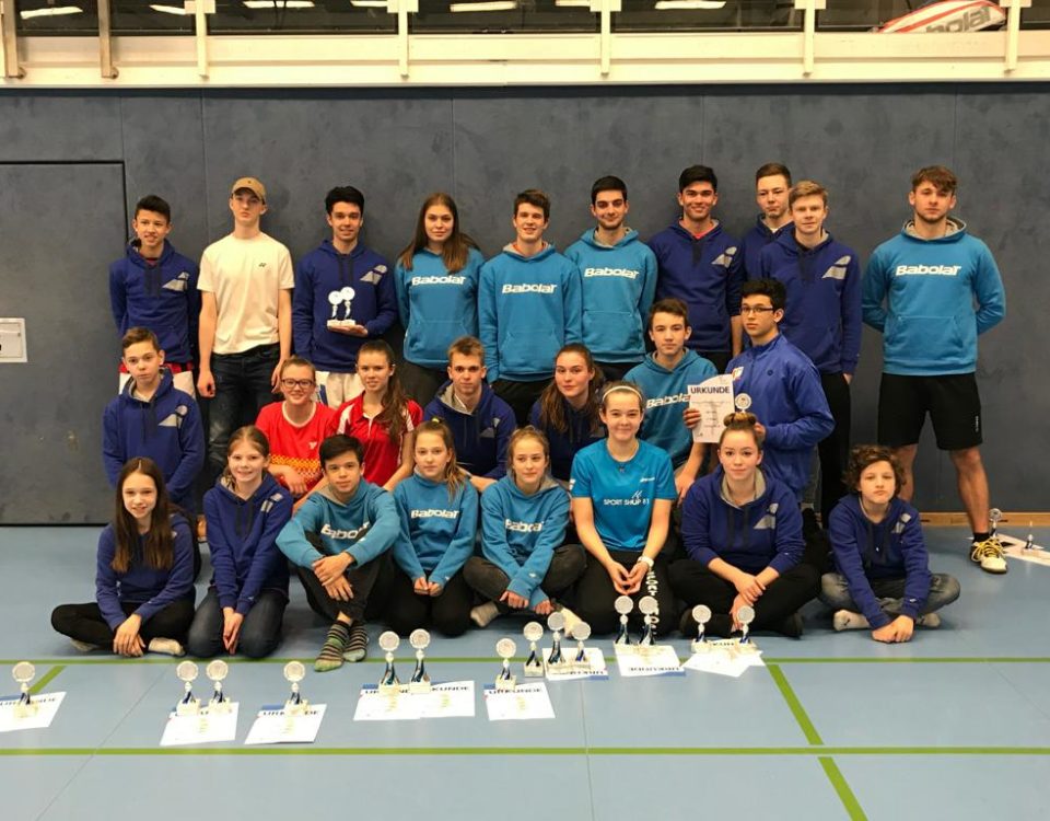Gruppenbild bei der Norddeutschen Jugendeinzelmeisterschaft 2018