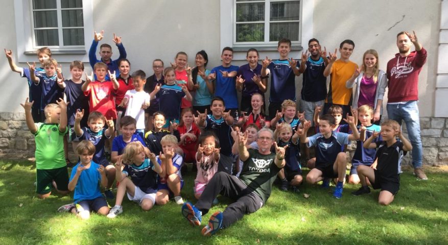 Gruppenbild der Teilnehmer beim Trainingscamp des SCS