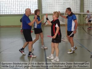 Senioren-Städteturnier zum 29. Mal seit 1982 in Berlin