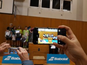 Foto von der Endrunde des Babolat Mini Cup 2018