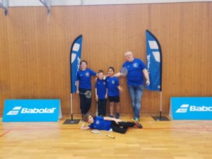 Foto von der Endrunde des Babolat Mini Cup 2018