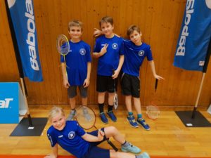 Foto von der Endrunde des Babolat Mini Cup 2018