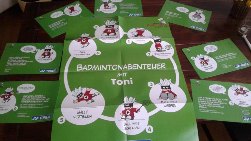 "Badmintonabenteuer mit Toni"