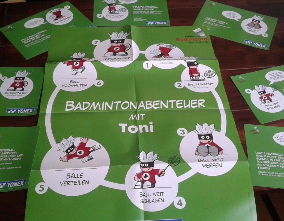 "Badmintonabenteuer mit Toni"