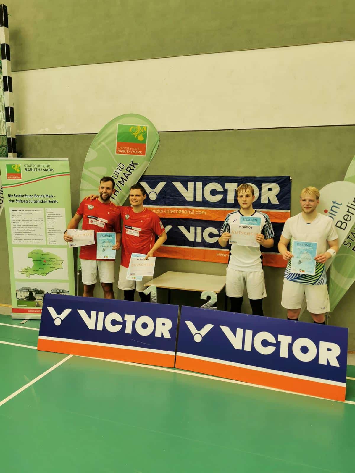 Die deutsche Badminton Elite war zu Gast im brandenburgischen Baruth/Mark!