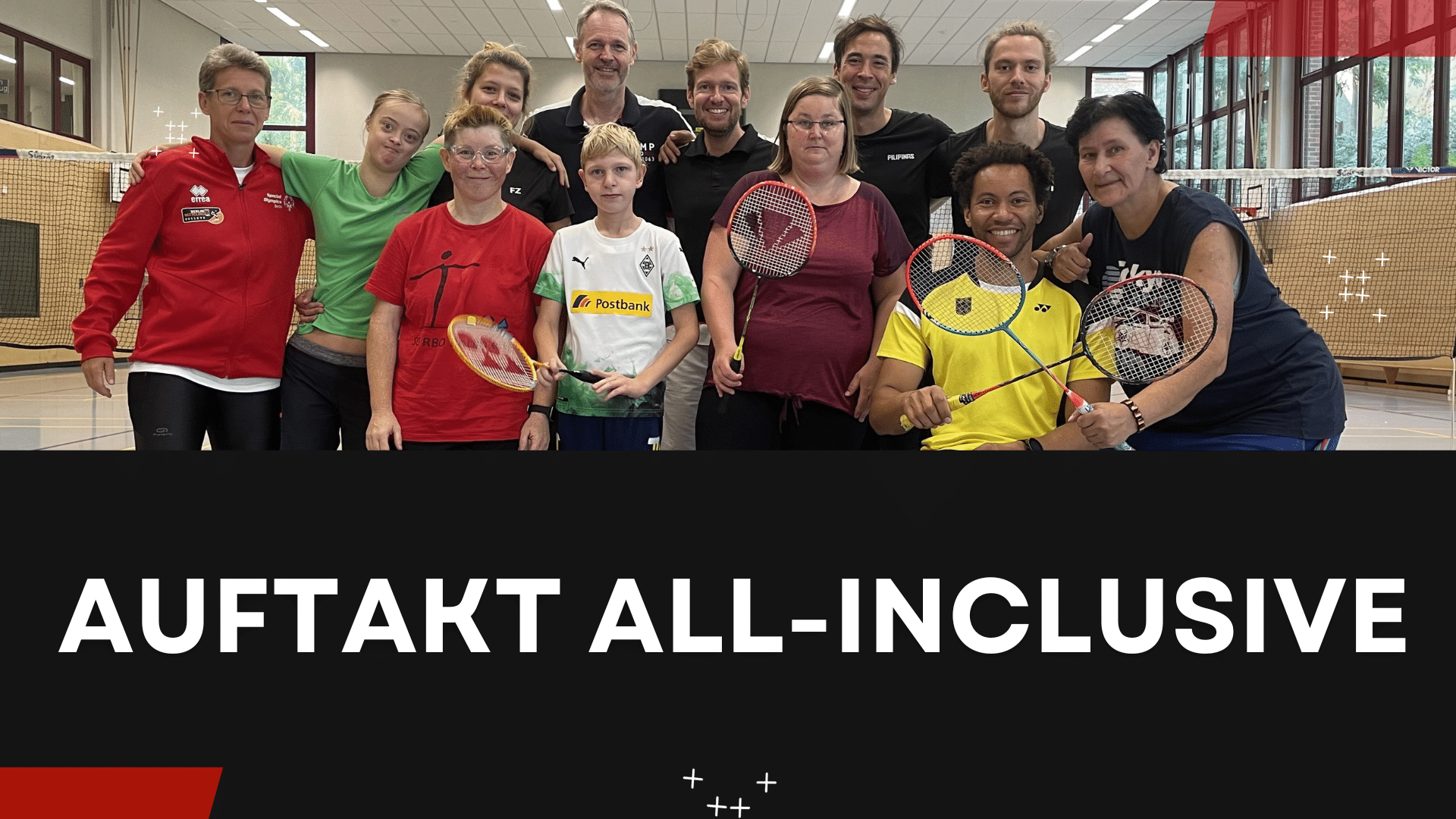 Mit viel Freude ins erste inklusive Training