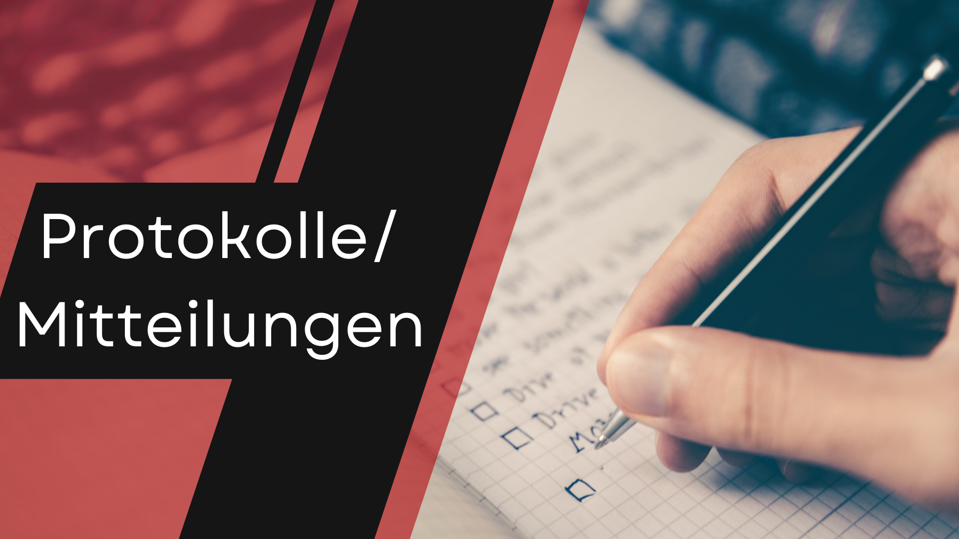 Protokoll der 1. PSS 2025