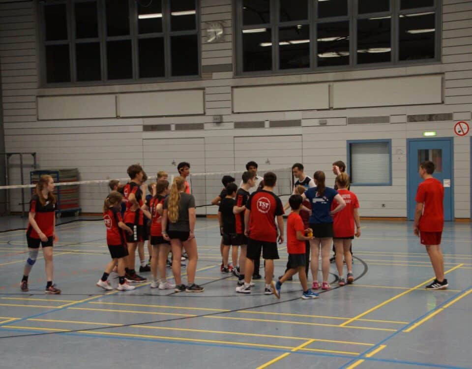 Gruppenbild der Teilnehmenden am Training des LLZ in Spandau