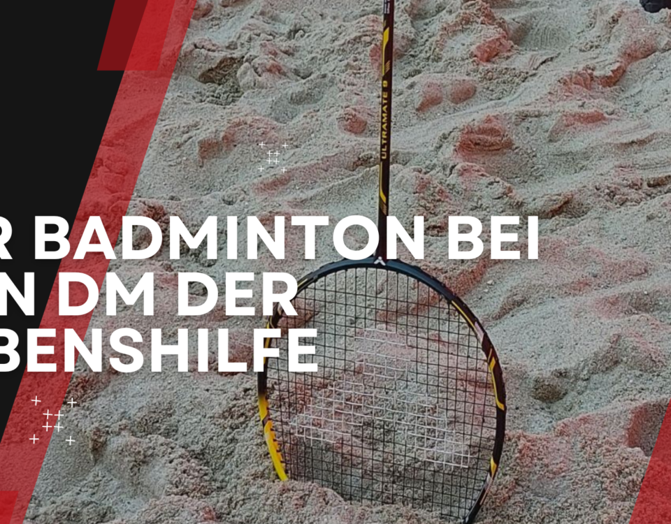 Air Badminton bei den DM der Lebenshilfe