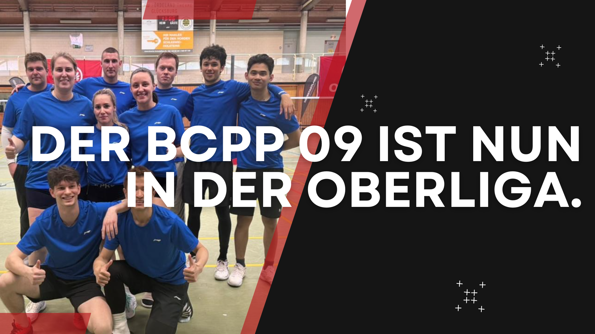 Der BCPP 09 ist nun in der Oberliga