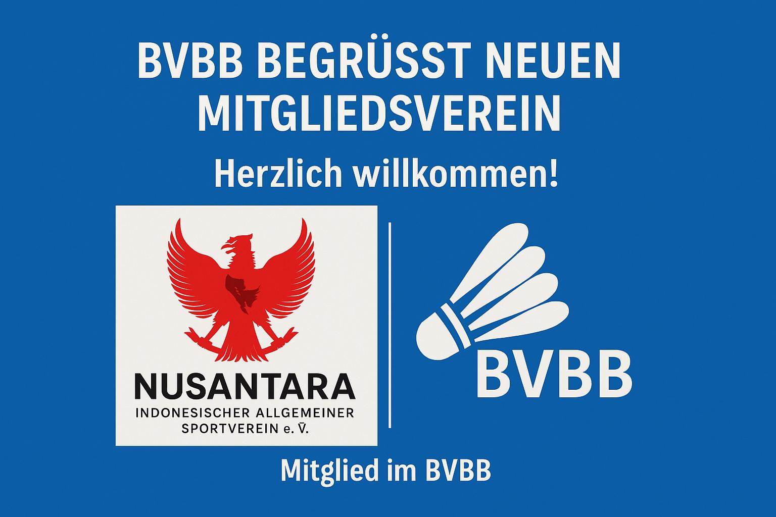 BVBB begrüßt neuen Mitgliedsverein