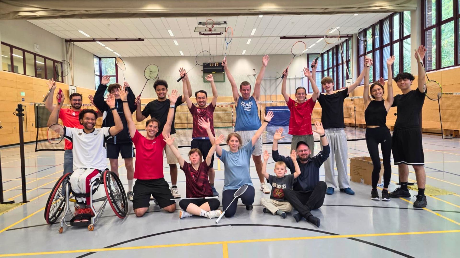 Am 21.09. hieß es wieder: Badminton-Time in der Kohlfurter Straße!