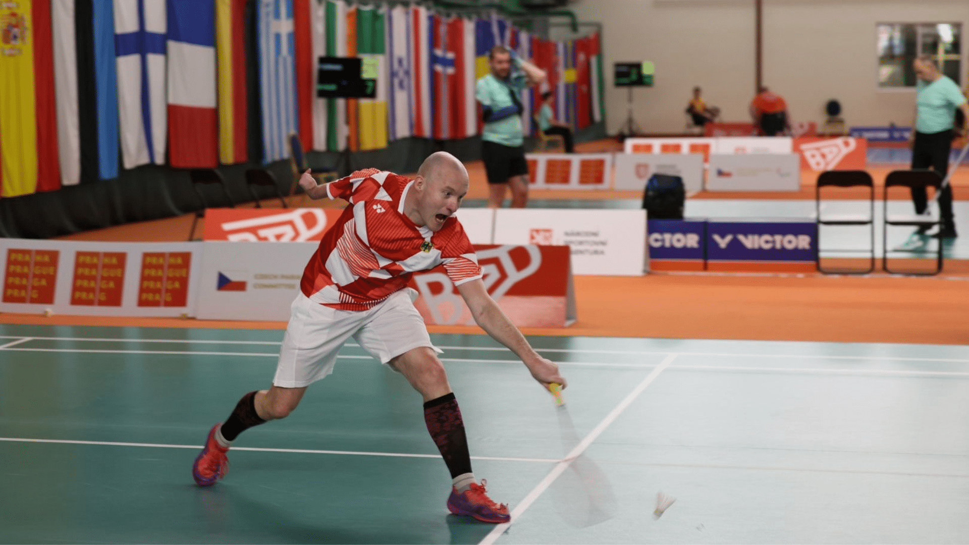 Erfolgreiches Debüt: Andre Bartsch überzeugt beim Para Badminton in Prag