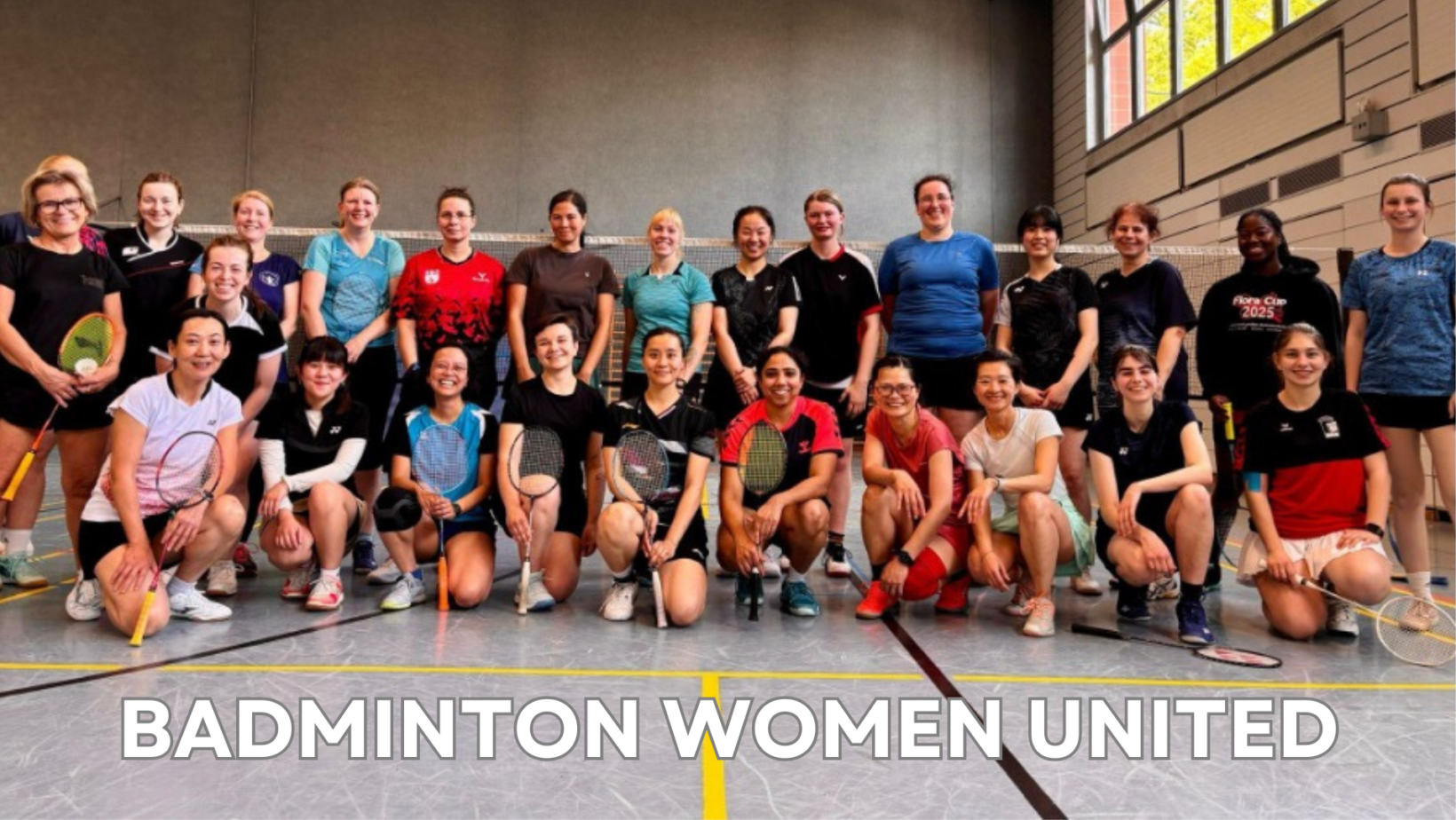 Eine starke Community für Frauen im Badminton