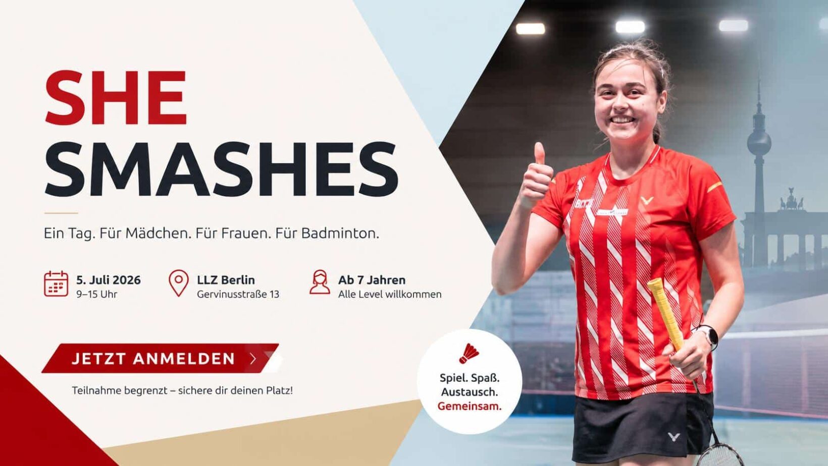 She Smashes — ein Tag nur für Mädchen und Frauen