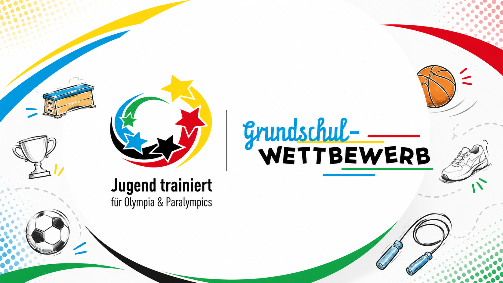 Aktion im Rahmen des "Jugend trainiert"-Grundschulwettbewerbs