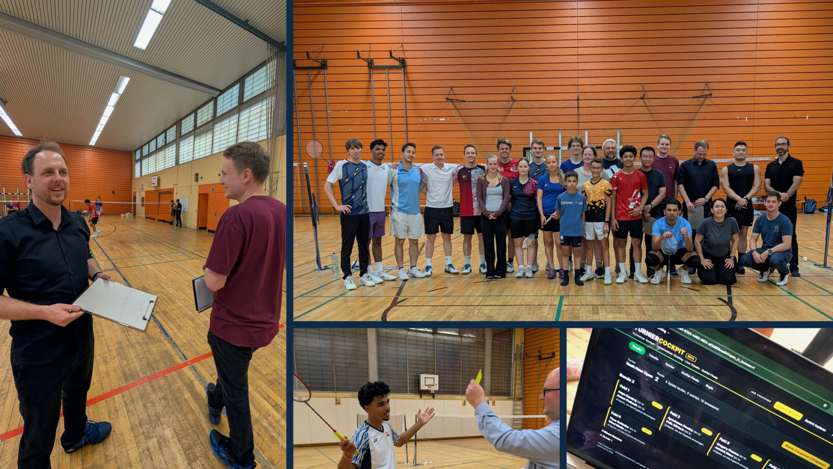 Erste Rush Hour Open: 20 Spieler*innen, 10 angehende Unparteiische - Testlauf auf beiden Seiten